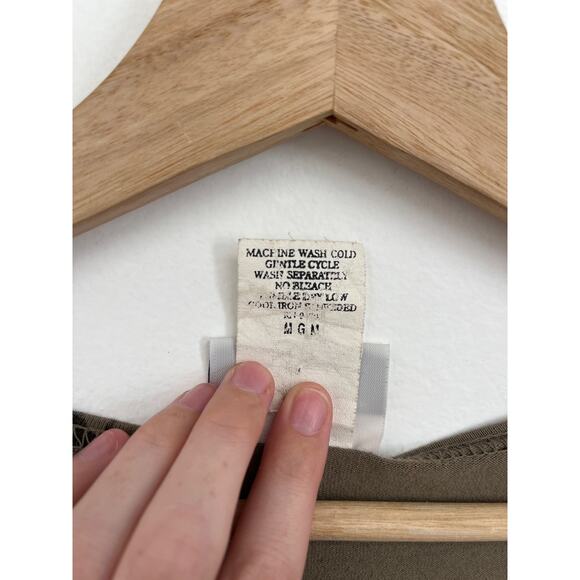 Vintage Cotton Studio Autumn Nature Woodsy Leaf Print Casual T-Shirt Dress Large - Picture 6 of 9